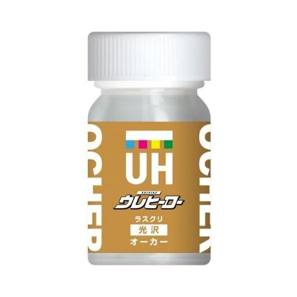斉藤塗料 L-3 ウレヒーローラスクリ オーカー(光沢あり) 15ml