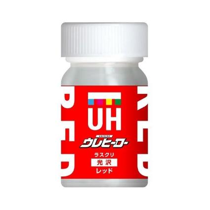 斉藤塗料 L-5 ウレヒーローラスクリ レッド(光沢あり) 15ml