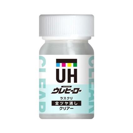 斉藤塗料 M-11 ウレヒーローラスクリ クリヤー(全艶消し) 15ml