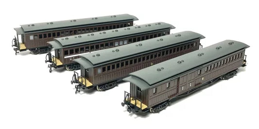 520 Nゲージ 九州鉄道ボギー客車4輌セット