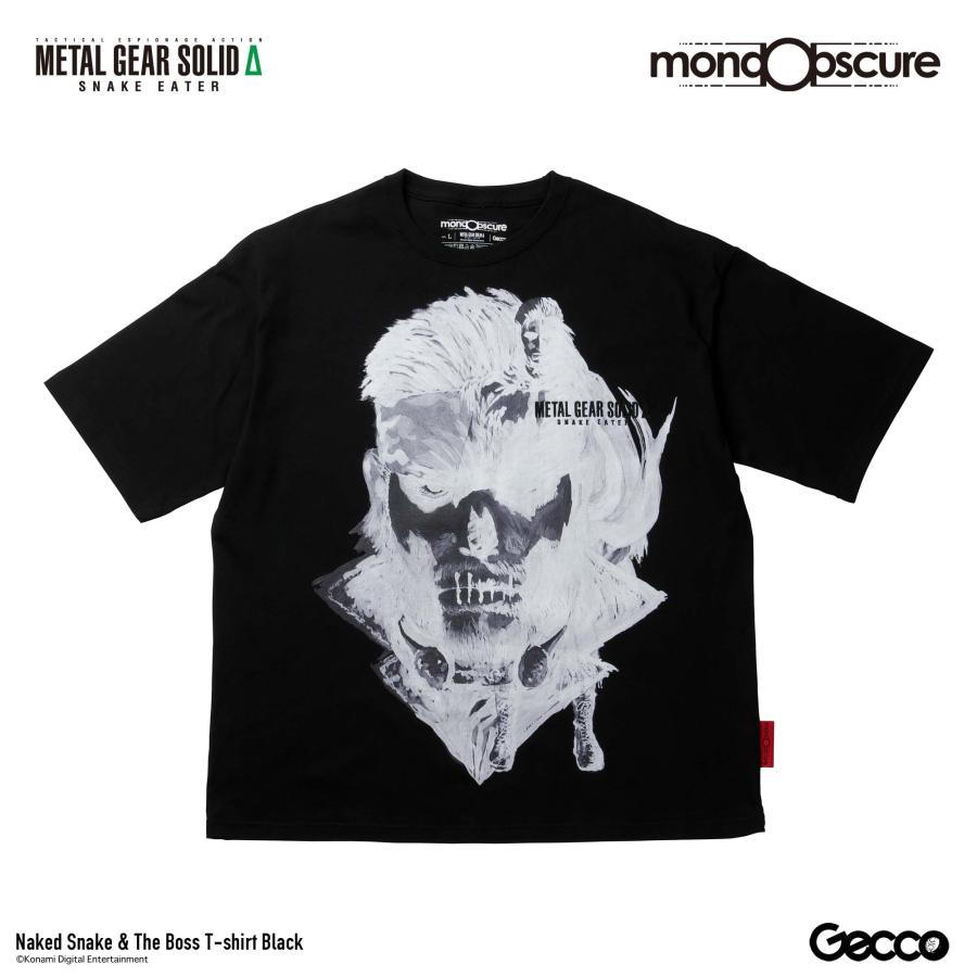 METAL GEAR SOLID Δ: SNAKE EATER/ネイキッド・スネーク&ザ・ボス ビッグシルエットTシャツ ブラック L