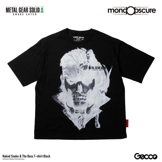 METAL GEAR SOLID Δ: SNAKE EATER/ネイキッド・スネーク&ザ・ボス ビッグシルエットTシャツ ブラック L