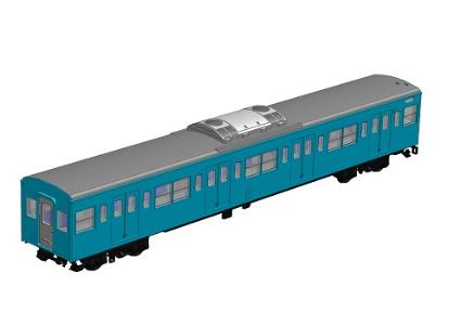 PP089 1/80スケール JR西日本201系直流電車(京阪神緩行線) サハ201キット
