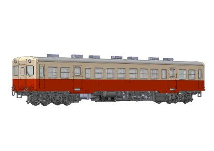 PP100 1/80 小湊鉄道 キハ200形 [中期型] ボディ着色済みキット (組み立てキット)
