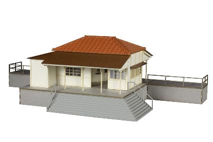 PP107 16番(HO) 駅舎 [Type 小湊鐵道] (組み立てキット)