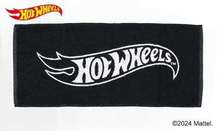 HWU69090 Hot Wheels フェイスタオル BK