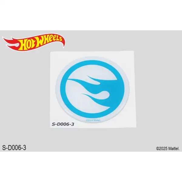 S-D006-3 Hot Wheels ステッカー Treasure Hunt Blue
