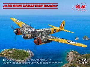48227 ICM 1/48 ユンカース Ju88 WWII USAAF/RAF 爆撃機