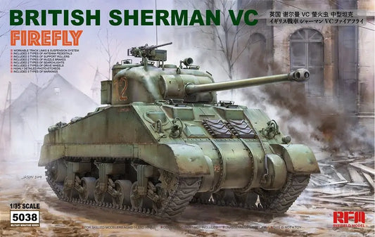 RFM5038 ライフィールド 1/35 イギリス シャーマン VC ファイアフライ