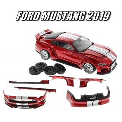 61008 DIECAST MASTERS 1/18 フォード マスタング 19 ワイドボティキット RHD
