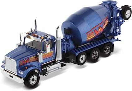 71075 DIECAST MASTERS 1/50 ウエスタンスター 4900 McNeilus BridgeMaster ミキサー メタリックブルー
