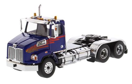71039 DIECAST MASTERS 1/50 ウエスタンスター 4700 SB タンデムトラクター メタリックブルー