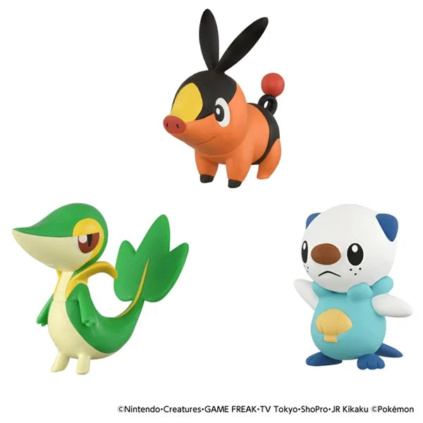 ポケットモンスター ポケモン30周年記念 モンコレ旅立ちの3匹セット イッシュ地方