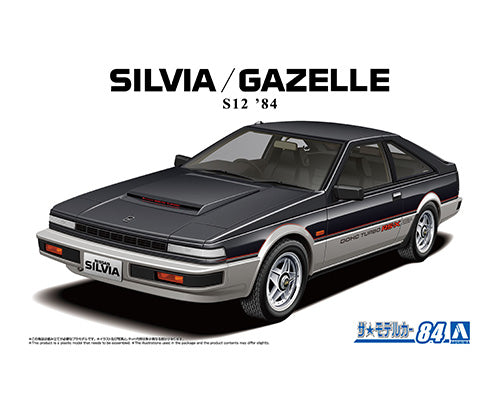 ザ☆モデルカー No.84 1/24 ニッサン S12 シルビア/ガゼール ターボ RS-X'84