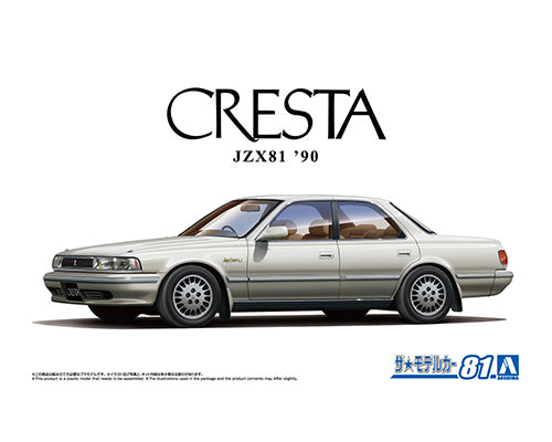 ザ☆モデルカー No.81 1/24 トヨタ JZX81 クレスタ 2.5 スーパールーセントG