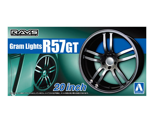ザ☆チューンドパーツ No.81 1/24 グラムライツ R57GT 20インチ