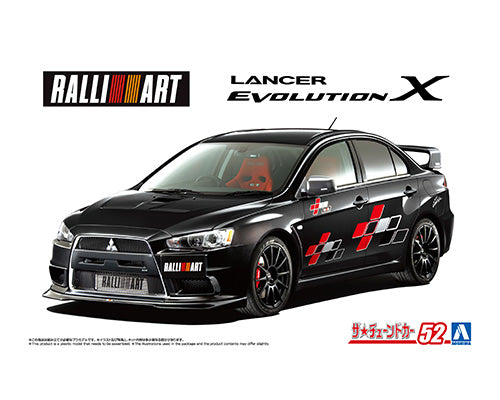 ザ☆チューンドカー No.52 1/24 ラリーアート CZ4A ランサーエボリューションX '07(ミツビシ)