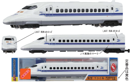 Nゲージ 限定 700系 東海道新幹線 LAST RUN