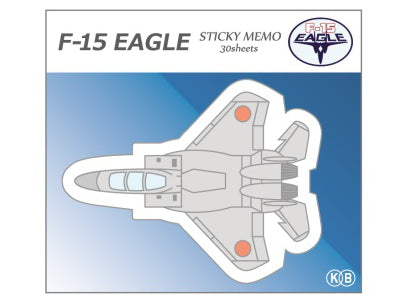 KBF008 付箋 ダイカット F-15 