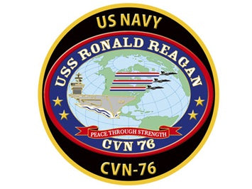NC041M マグネット 空母ロナルド・レーガン 米海軍横須賀