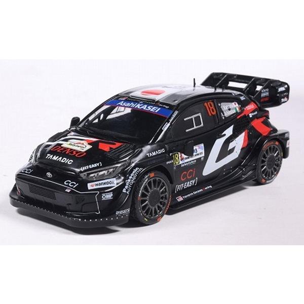 KBSP26001B KBモデル 1/43 トヨタ GR ヤリス Rally1 Rally Japan 2025#18 T・勝田/A・Johnston