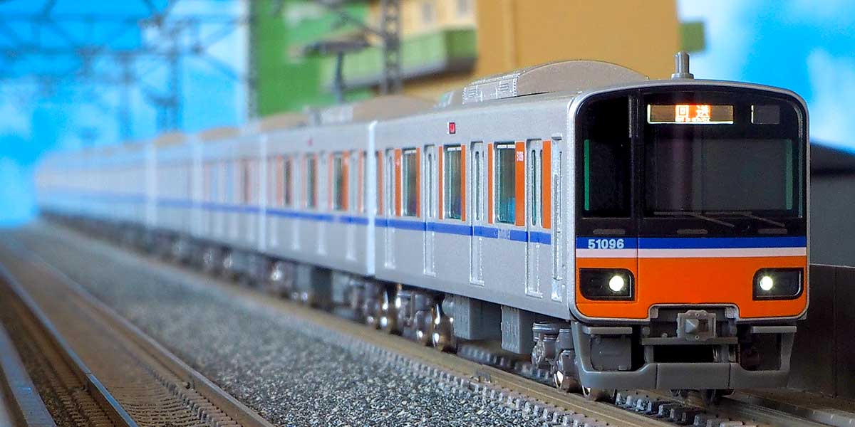 50806 東武50090型(ロングシート・車番選択式)10両編成セット(動力付き)