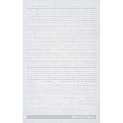 7414 国鉄/JR 103系用車両マークNo6 (車番組み合わせ式)