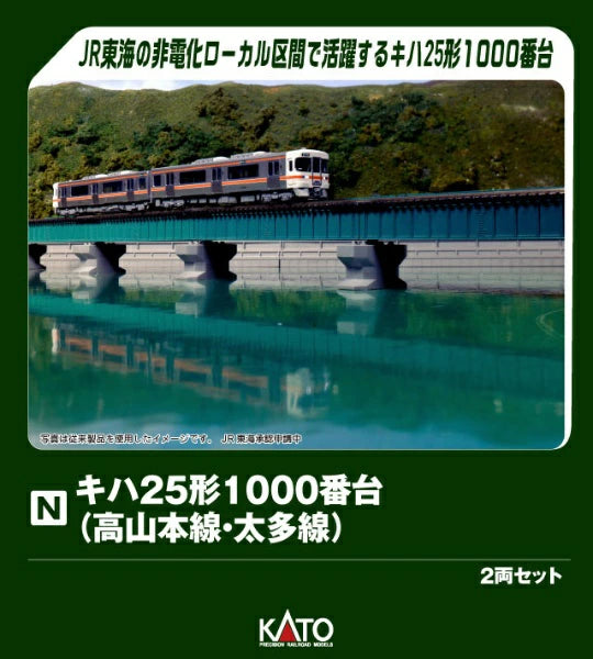 10-1666 キハ25形1000番台 (高山本線・太多線)2両セット