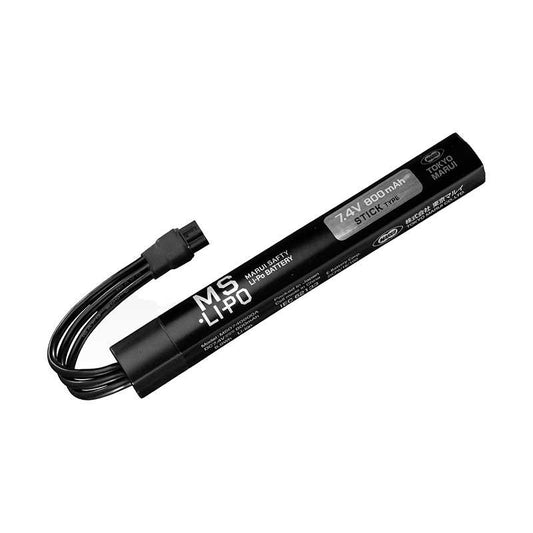 MS・Li-Poバッテリー 7.4V 800mAh スティックタイプ