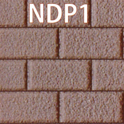 NDP1 Newデザインプラスチックペーパー レンガ50 <2枚入>