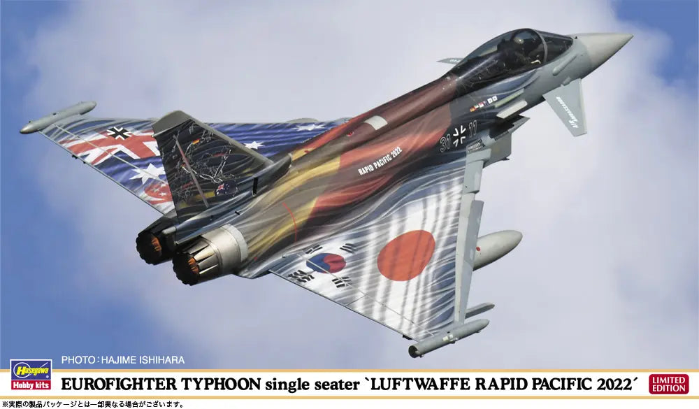 02430 1/72 ユーロファイター タイフーン 単座型 'ドイツ空軍 ラピッド・パシフィック 2022'