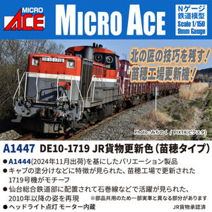 A1447 DE10-1719 JR貨物更新色(苗穂タイプ)