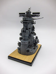 装備品-2EX-4 1/200 集める装備品シリーズ No2 EX-4 1/200 戦艦大和 艦橋(純正エッチングパーツ/台座用木甲板シール付き