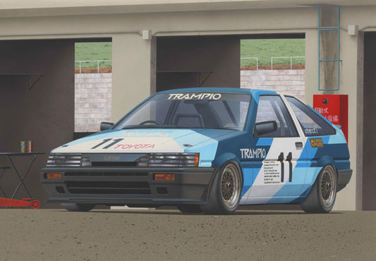 ID-332 1/24 インチアップシリーズ No333 トランピオ AE86 レビン'85