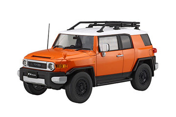 車NEXT-25 EX-1 1/24 トヨタFJクルーザー(ツートーンオレンジ/2012)(特別仕様/アウトドアパーツ付き)