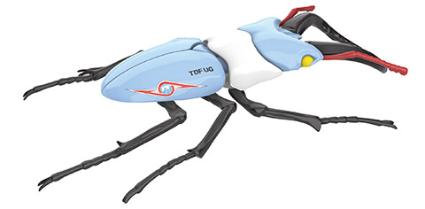 自由研究-221 自由研究シリーズ No221 ウルトラマンシリーズ編 クワガタムシ ウルトラ警備隊仕様