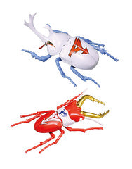 自由研究-257 自由研究シリーズ No257 タツノコヒーロー編 カブトムシ ガッチャマン仕様 / クワガタムシ ポリマー仕様