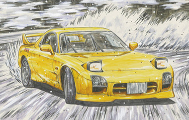 ISD-14 EX-1 1/24 頭文字Dシリーズ No14 EX-1 FD3S RX-7 マツダスピードA-spec 高橋涼介 特別仕様(キャラクターアクリルスタンド
