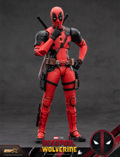 ZD TOYS Infinity Action Xシリーズ デッドプール