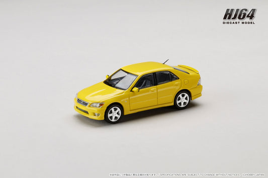 HJ643080Y HJ64 1/64 1/64 LEXUS IS 200 (E10) 1999 イエロー