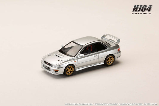 HJ641079JS HJ64 1/64 1/64 スバル インプレッサ PURE SPORTS COUPE WRX type R STi Version (GC8) VWR Type フロント