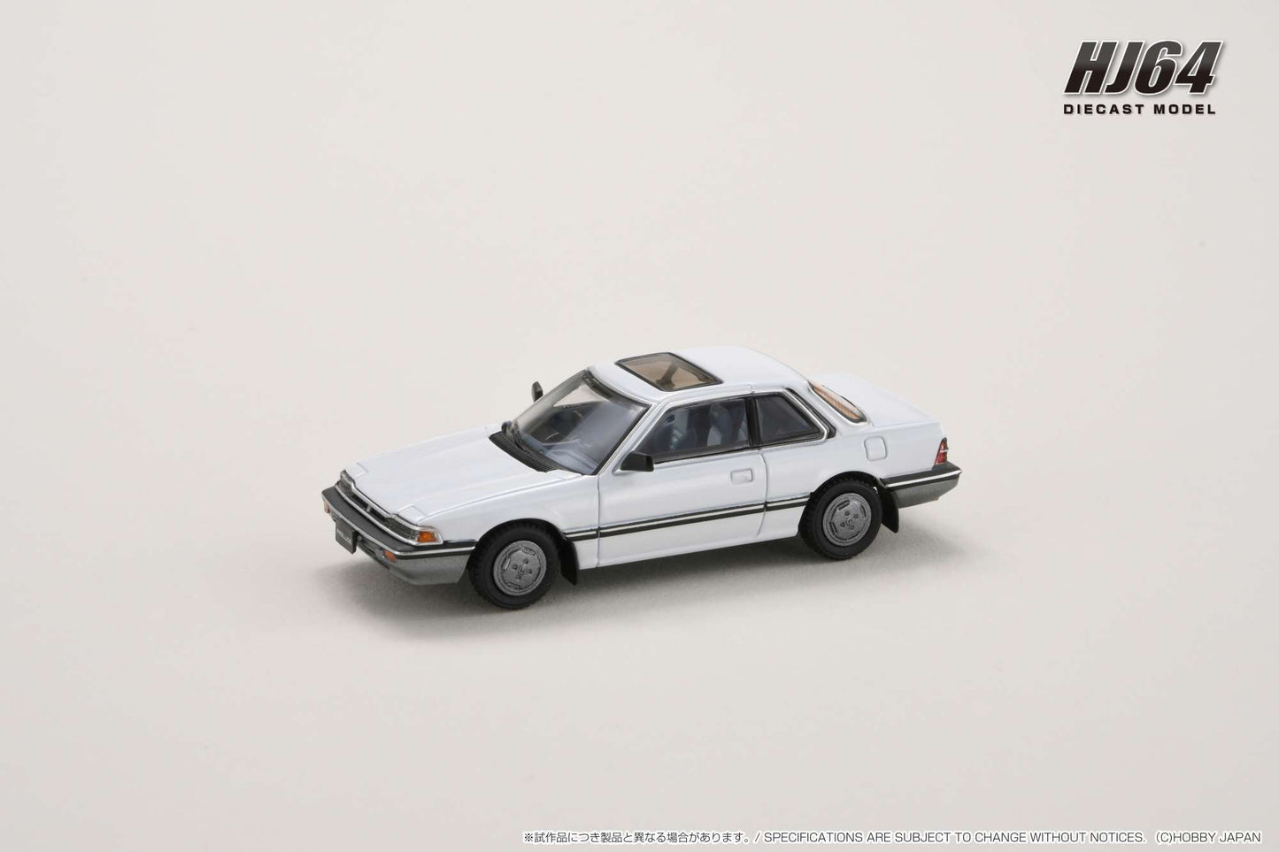 HJ641086AW HJ64 1/64 ホンダ プレリュード XX AB 前期型 ホワイト