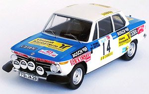 RRal130 Trofeu 1/43 BMW 2002 Tii 1974年TAPラリー 7位 #14 Georg Fischer / Harald Gottlieb