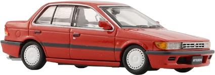 64B0278 BM CREATIONS 1/64 三菱 ランサー Gti 1988 レッド LHD