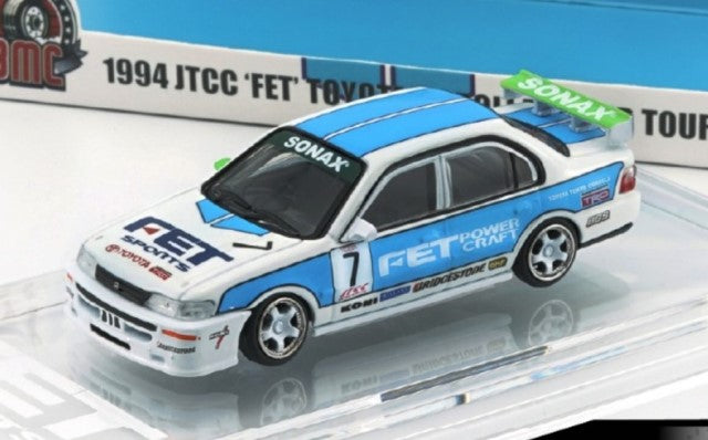 64B0454 BMC 1/64 トヨタ カローラ AE100 1994年JTCC Super Tourer #7 FET