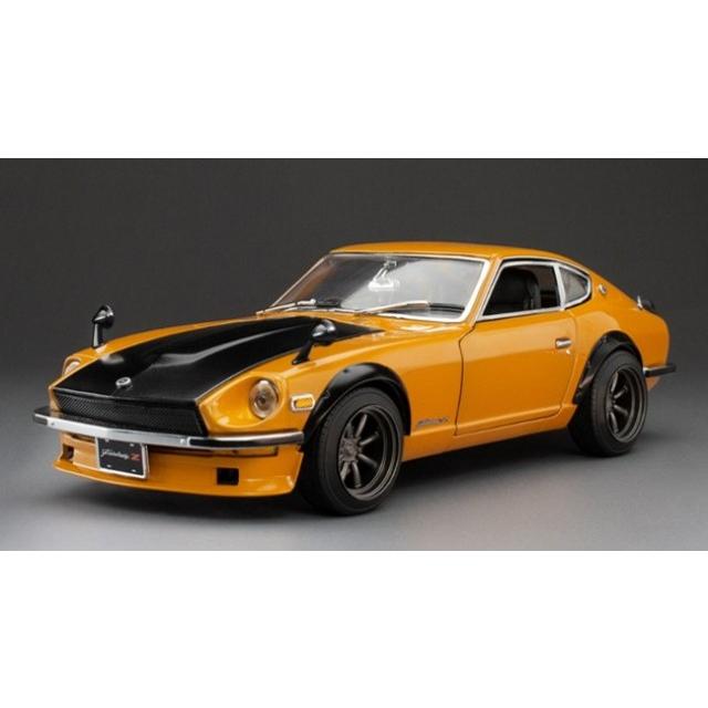 3516R SunStar 1/18 ニッサン フェアレディ Z (S30) オレンジ/カーボンボンネット RHD