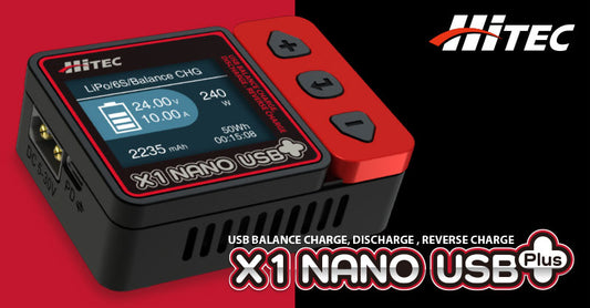 44361 X1 NANO USB + Hitec Ver. [X1 ナノ USB プラス]ハイテックバージョン
