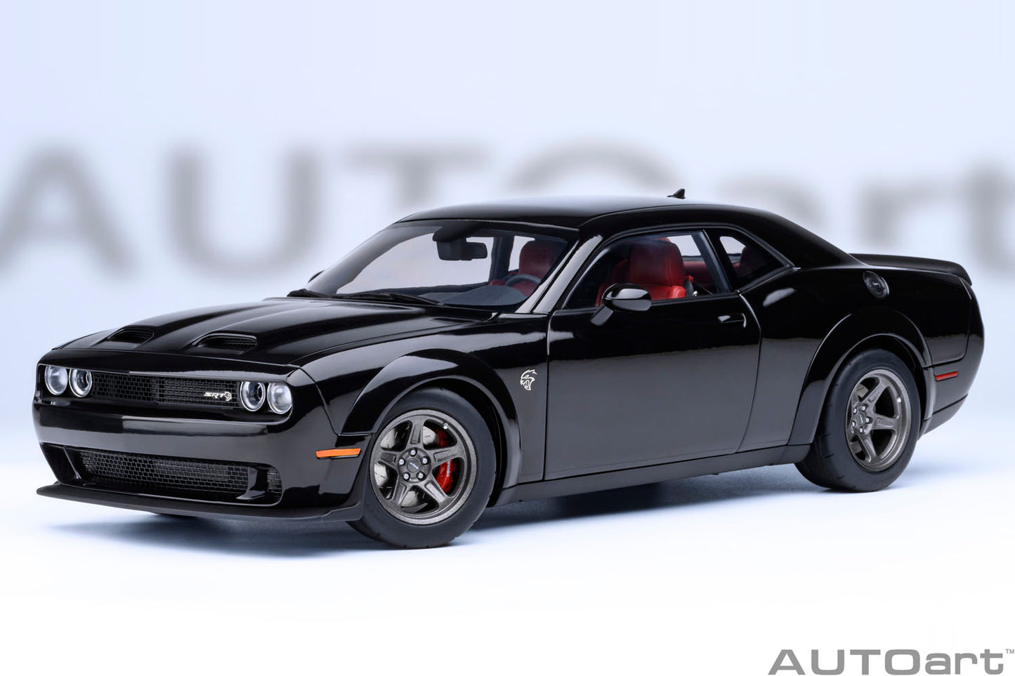 71765 1/18 ダッジ チャレンジャー SRT スーパー ストック 2023 (ブラック <PITCH BLACK>)
