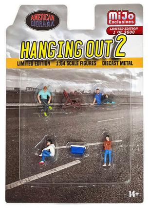 AD-76518MJ ターマックワークス 1/64 Figure Set - Hanging Out 2