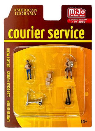 AD-76495MJ ターマックワークス 1/64 Figure Set - Courier Service
